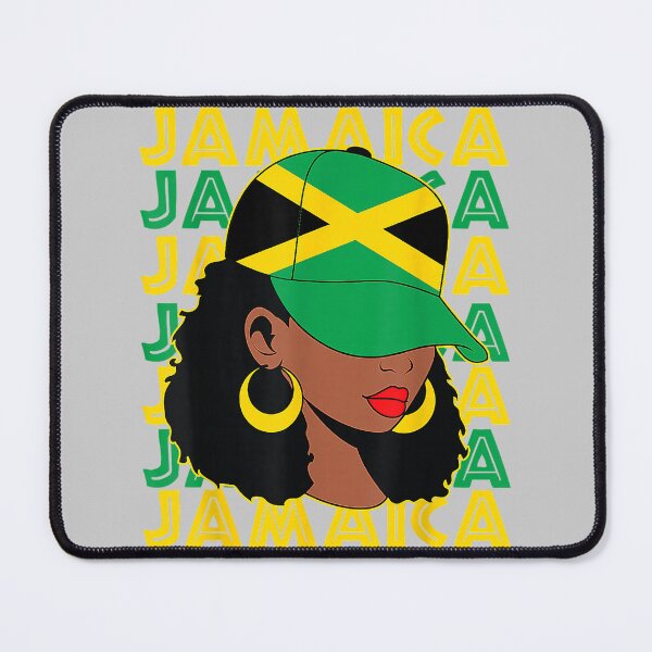 Item preview, Proud Jamaican Afro Black Woman Jamaica Flag Pride Tee for Women designed and sold by mjohnson9.