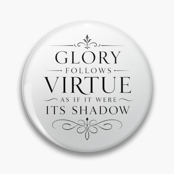 Item preview, Virtue and Glory designed and sold by Quote Gallery.