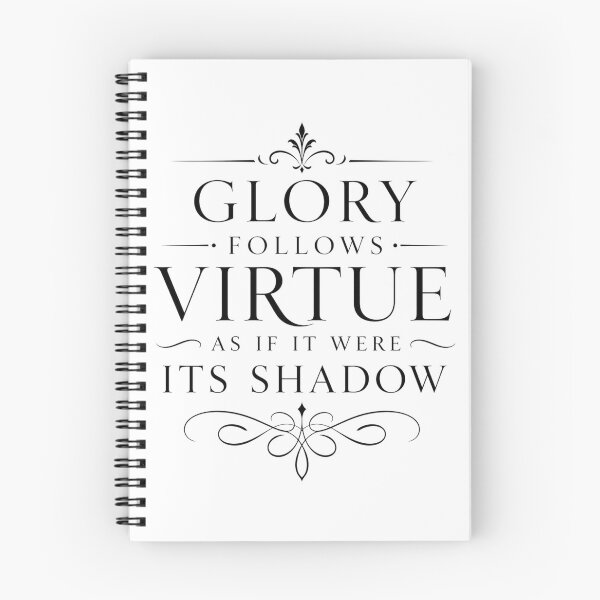Item preview, Virtue and Glory designed and sold by Quote Gallery.