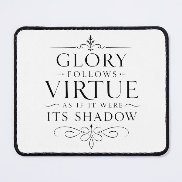 Item preview, Virtue and Glory designed and sold by Quote Gallery.