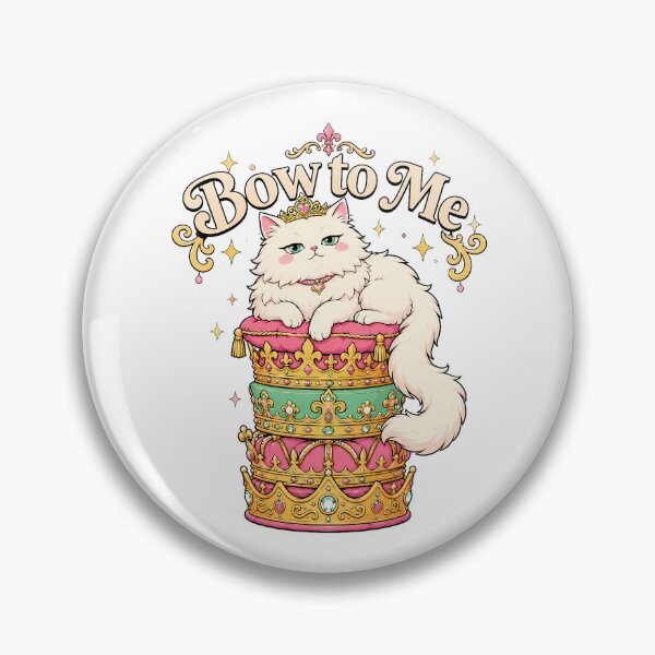 Item preview, Sassy Royal Cat Princess Fluffy White Kitty Tiara designed and sold by chattsuede.