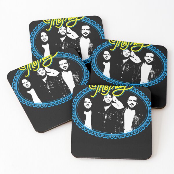 Item preview, Blue Frame Silhouette Pop Rock designed and sold by ArtisticWild.