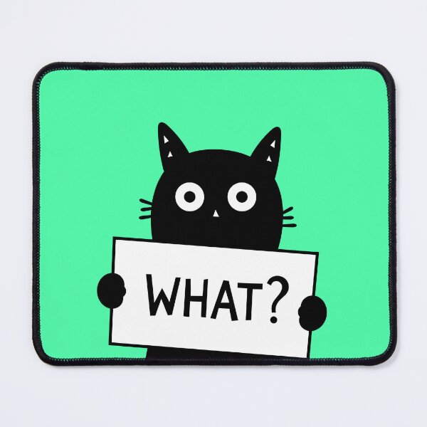 Item preview, What?! Cat designed and sold by DibujandoPorfa.