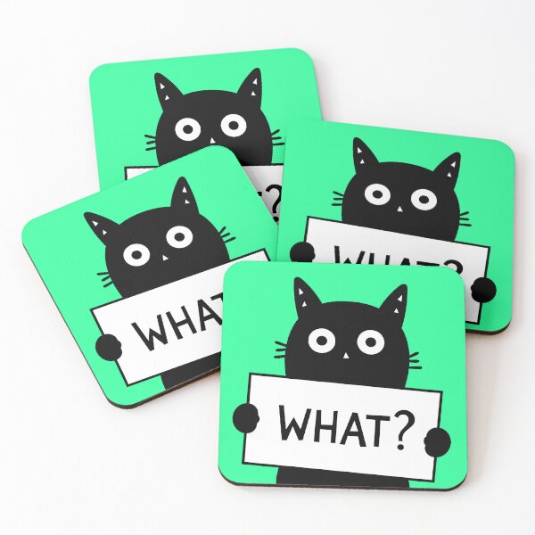 Item preview, What?! Cat designed and sold by DibujandoPorfa.