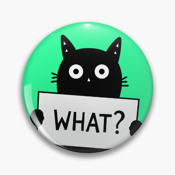 Item preview, What?! Cat designed and sold by DibujandoPorfa.