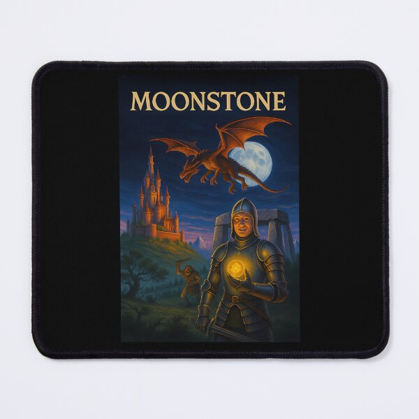 Item preview, Armored Knight Holding Glowing Orb Under Full Moon designed and sold by gtrclass.