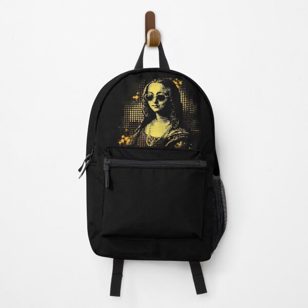 Item preview, Gangster Mona Lisa in Neon Noir designed and sold by ClubVacay.