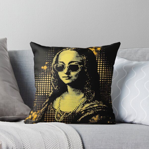 Item preview, Gangster Mona Lisa in Neon Noir designed and sold by ClubVacay.