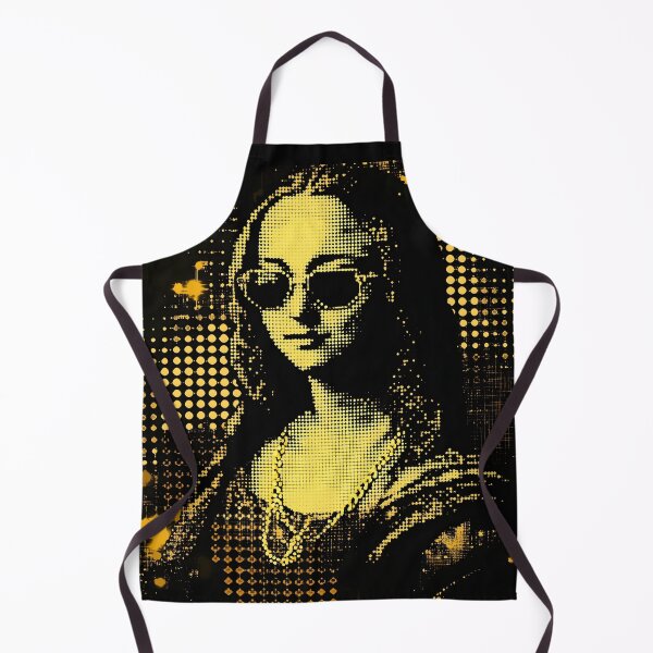 Item preview, Gangster Mona Lisa in Neon Noir designed and sold by ClubVacay.