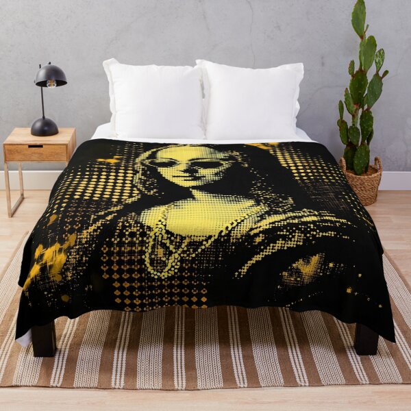 Item preview, Gangster Mona Lisa in Neon Noir designed and sold by ClubVacay.
