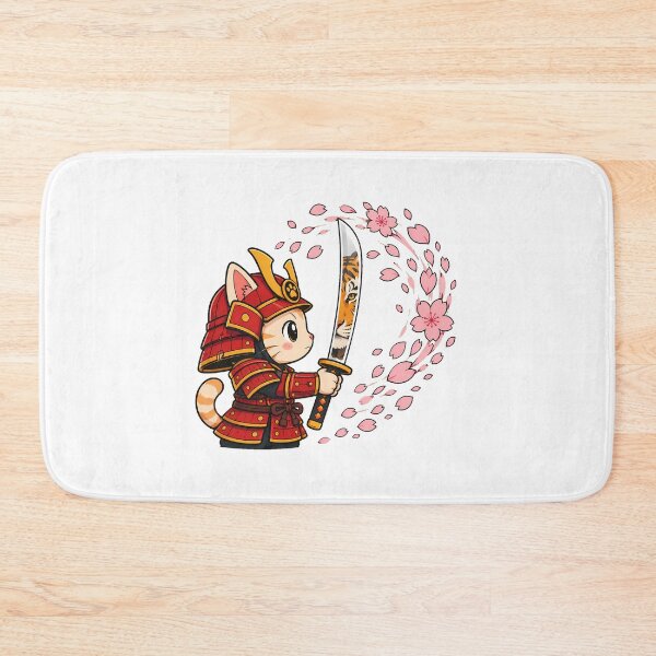 Item preview, Chibi Samurai Cat Tiger Katana Reflection designed and sold by chattsuede.