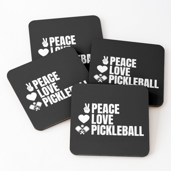 Item preview, Peace Love Pickleball designed and sold by Dondonmart.