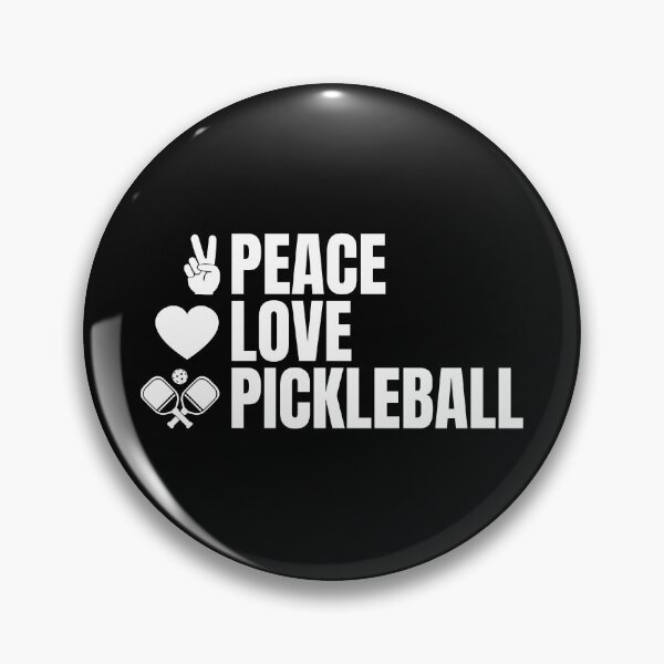 Item preview, Peace Love Pickleball designed and sold by Dondonmart.