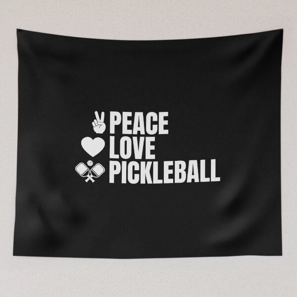 Item preview, Peace Love Pickleball designed and sold by Dondonmart.