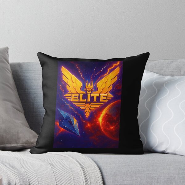Item preview, Geometric Starship Flying Near Fiery Planet and Crest designed and sold by gtrclass.