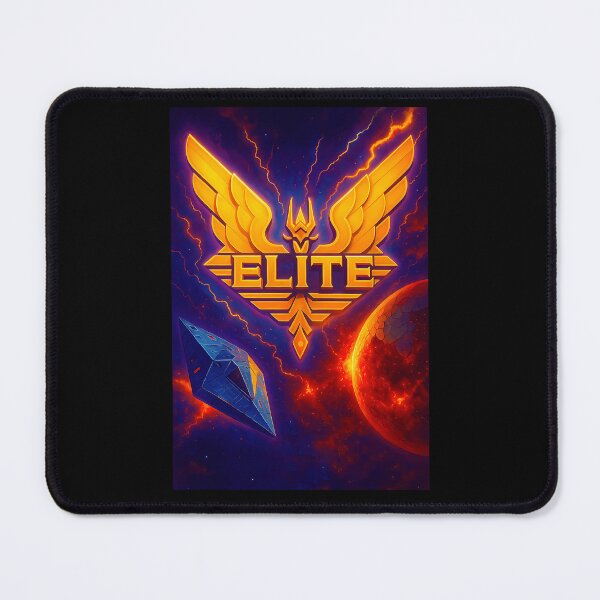 Item preview, Geometric Starship Flying Near Fiery Planet and Crest designed and sold by gtrclass.