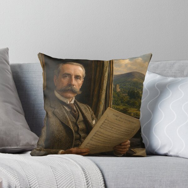 Item preview, Edwardian Master: Sir Edward Elgar Vintage Oil Painting - Pomp and Circumstance designed and sold by DoReMiStudio.