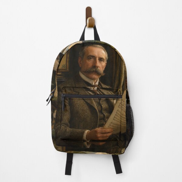 Item preview, Edwardian Master: Sir Edward Elgar Vintage Oil Painting - Pomp and Circumstance designed and sold by DoReMiStudio.