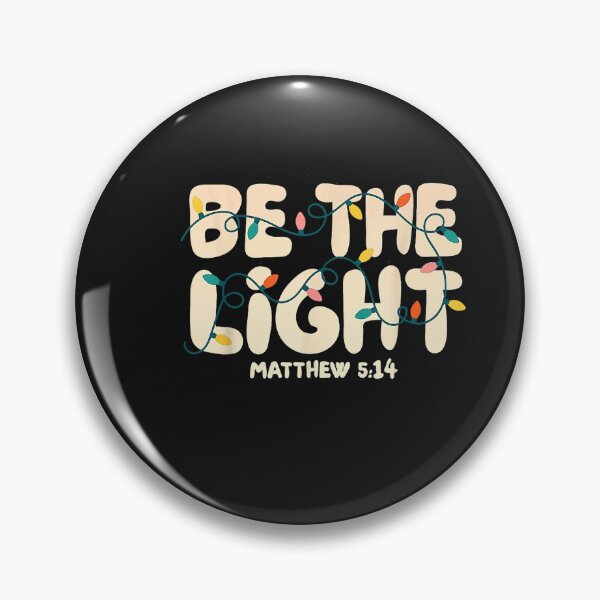 Item preview, Be The Light Matthew 5 14 Bible Christian Christmas designed and sold by FrankIsabel.