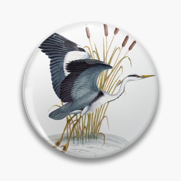 Item preview, Grey Heron Funny designed and sold by goombi-creative.