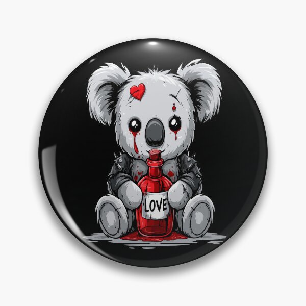 Item preview, Red Bottle Koala Love Potion Design designed and sold by RichardRags.