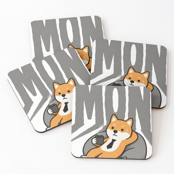 Item preview, Monday Mood Shiba Inu Coffee designed and sold by Tsukimoto.