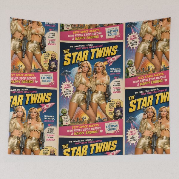 Item preview, Star Twins #1 designed and sold by Moviebuff91.