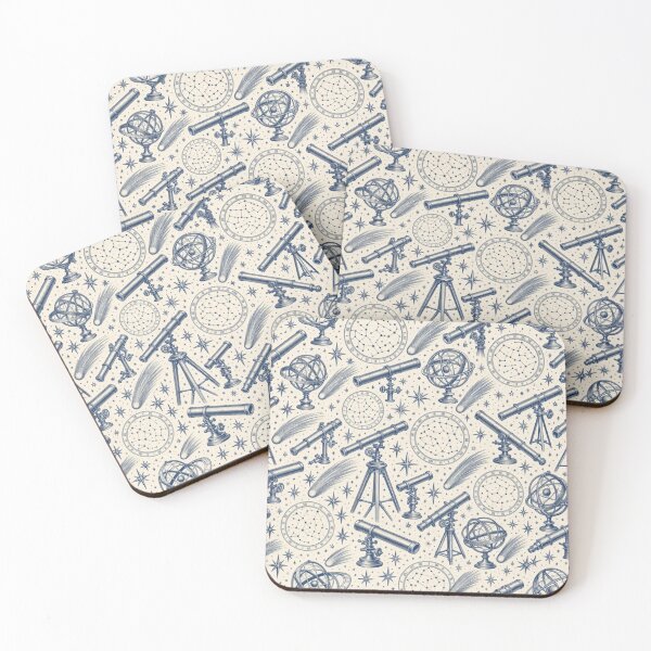 Item preview, Astronomer's Toile Seamless Pattern | Vintage Celestial Toile Repeat designed and sold by StickyGuys.