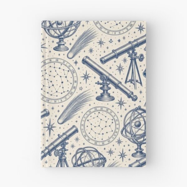Item preview, Astronomer's Toile Seamless Pattern | Vintage Celestial Toile Repeat designed and sold by StickyGuys.