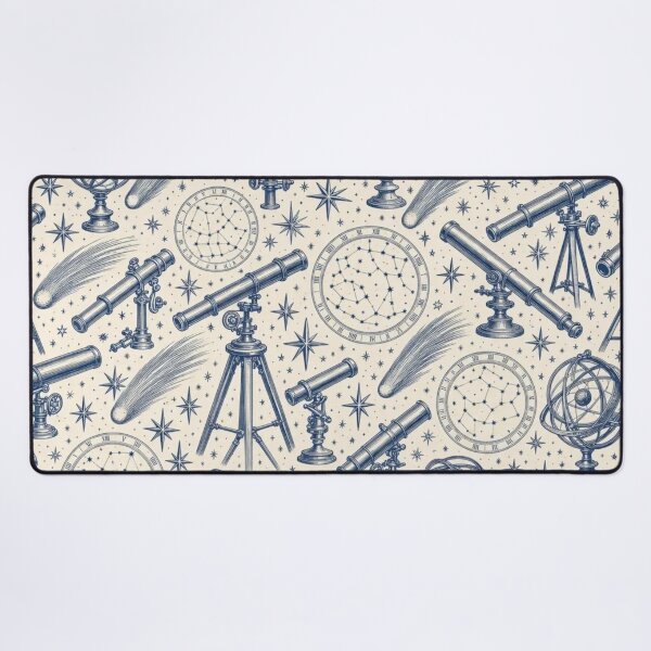 Item preview, Astronomer's Toile Seamless Pattern | Vintage Celestial Toile Repeat designed and sold by StickyGuys.