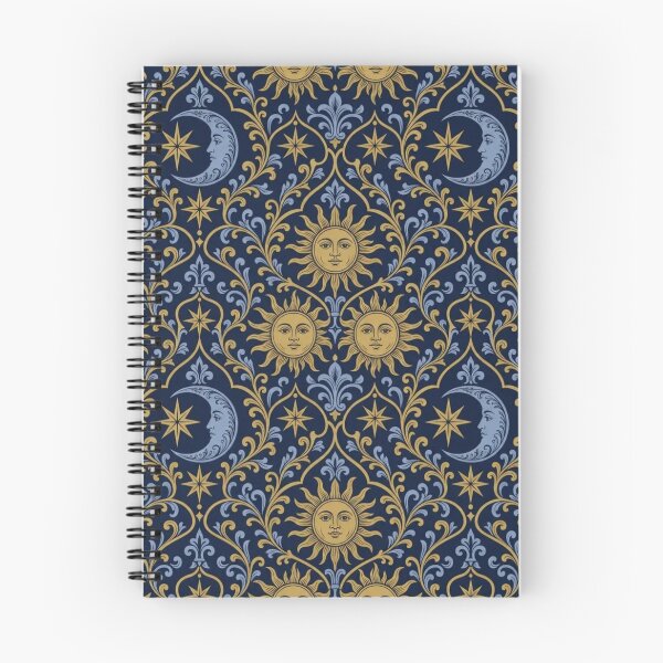 Item preview, Celestial Damask Seamless Pattern | Vintage Celestial Toile Repeat designed and sold by StickyGuys.