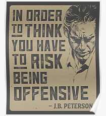 Jordan Peterson Quote Poster