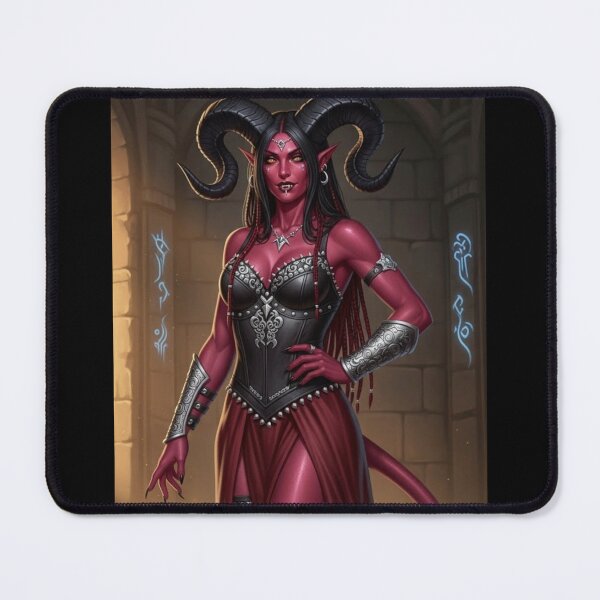 Item preview, Tiefling Sorceress designed and sold by Prestons Corner.