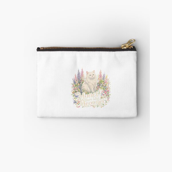 Item preview, Impressionist Monet Cat Pun Pastel Floral Meownet designed and sold by chattsuede.