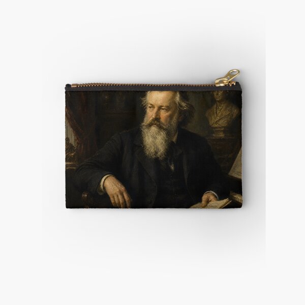 Item preview, Classical Master: Johannes Brahms Vintage Oil Painting - Profound Harmony designed and sold by DoReMiStudio.