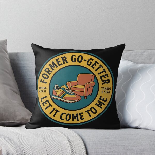 Item preview, Former Go-Getter Let It Come To Me Vintage Badge designed and sold by DuckOddity.