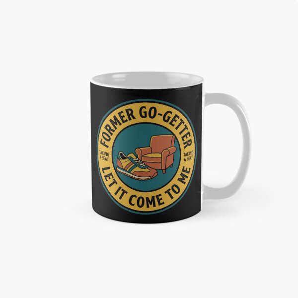 Item preview, Former Go-Getter Let It Come To Me Vintage Badge designed and sold by DuckOddity.