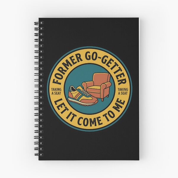 Item preview, Former Go-Getter Let It Come To Me Vintage Badge designed and sold by DuckOddity.