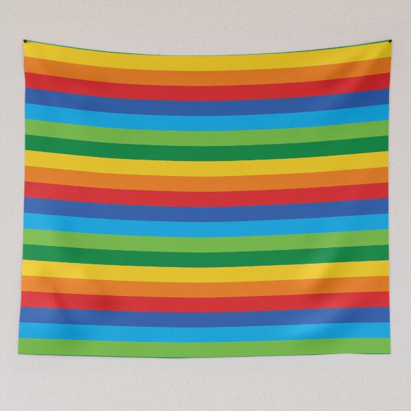 Item preview, Bright Rainbow Design, Multicolor Rainbow Print designed and sold by bestggraphico.