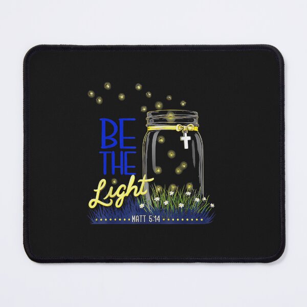 Item preview, Be The Light Matthew 5 14 Bible Verse Firefly Jar Design designed and sold by FrankIsabel.