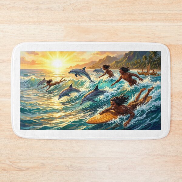 Item preview, Dance of the Dolphins — Surfers of the Rising Sun designed and sold by Hawaii26.