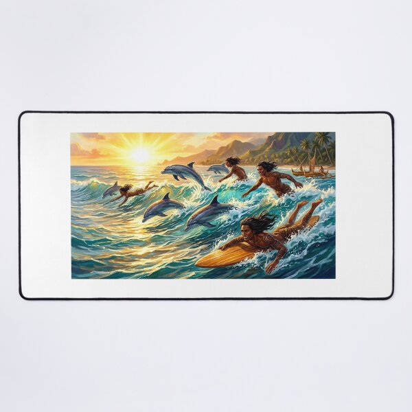 Item preview, Dance of the Dolphins — Surfers of the Rising Sun designed and sold by Hawaii26.