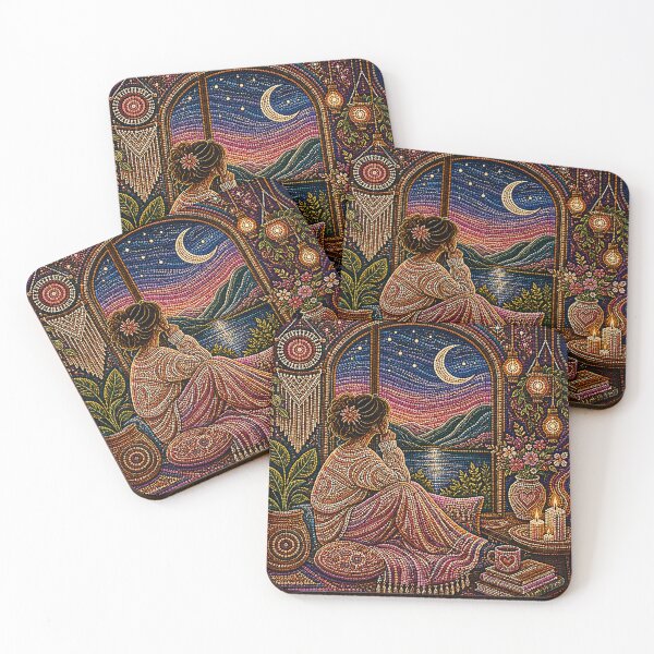 Item preview, beautiful moonlight woman designed and sold by ngangkangart.