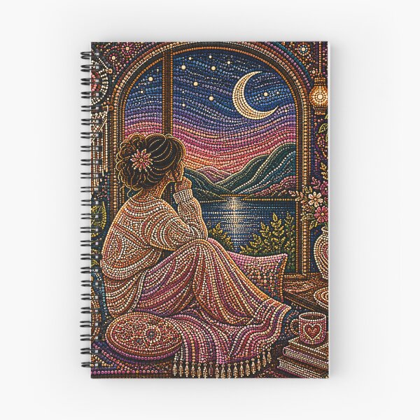 Item preview, beautiful moonlight woman designed and sold by ngangkangart.