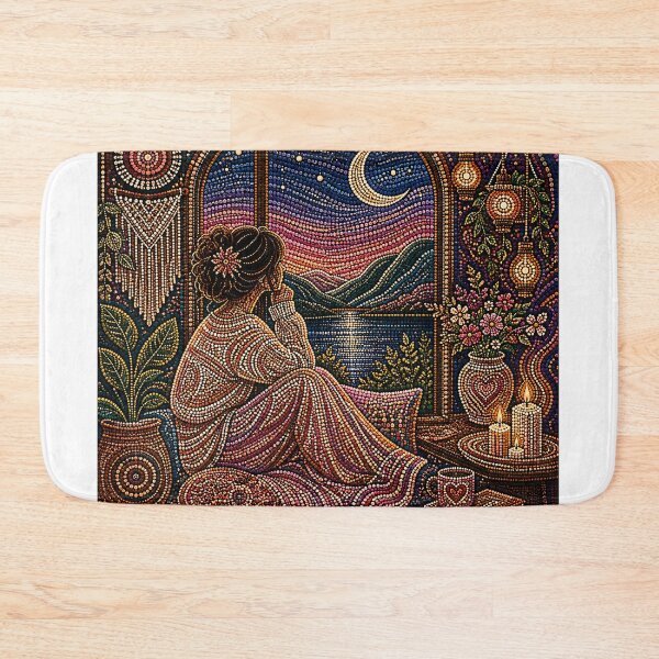 Item preview, beautiful moonlight woman designed and sold by ngangkangart.