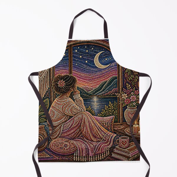 Item preview, beautiful moonlight woman designed and sold by ngangkangart.