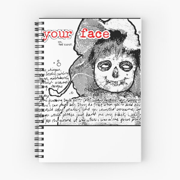 Item preview, Your Face Red Typography designed and sold by EldritchArty.