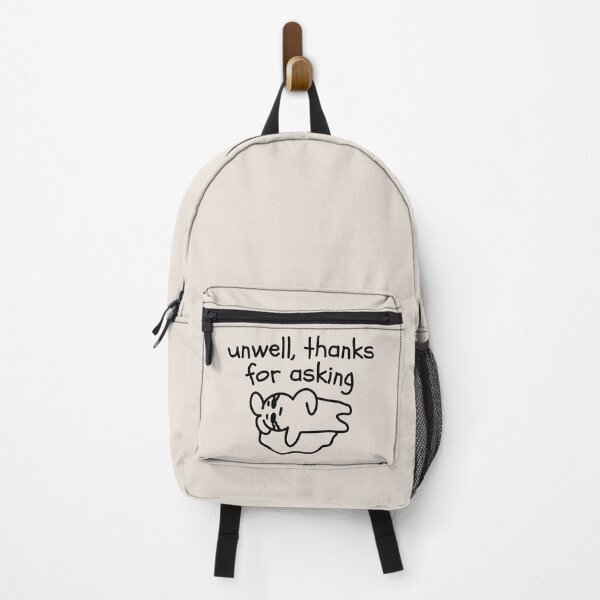 Item preview, Funny Bunny Unwell Thanks For Asking Sarcastic Phrase designed and sold by TackyTime.