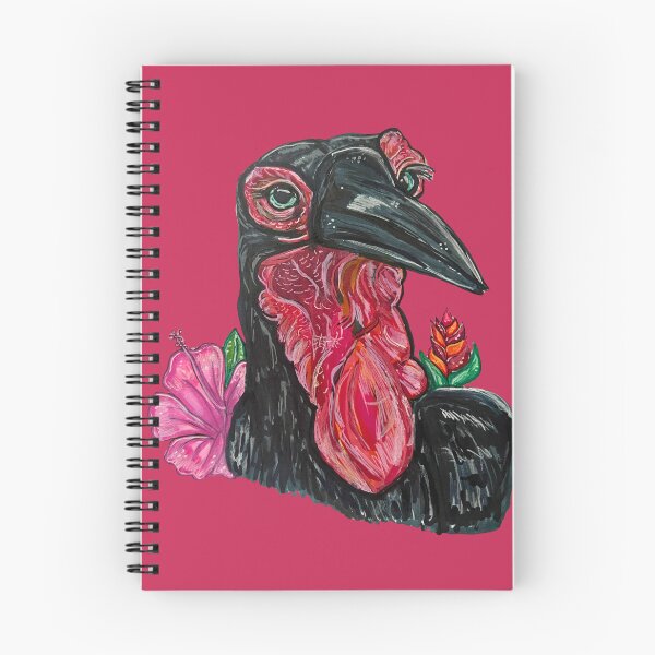 Item preview, Southern Ground Hornbill designed and sold by Ruby Tiger Creations.