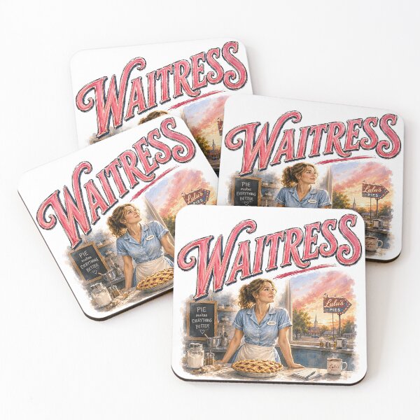 Item preview, Waitress the Musical designed and sold by Lyric Vault - Rock on.